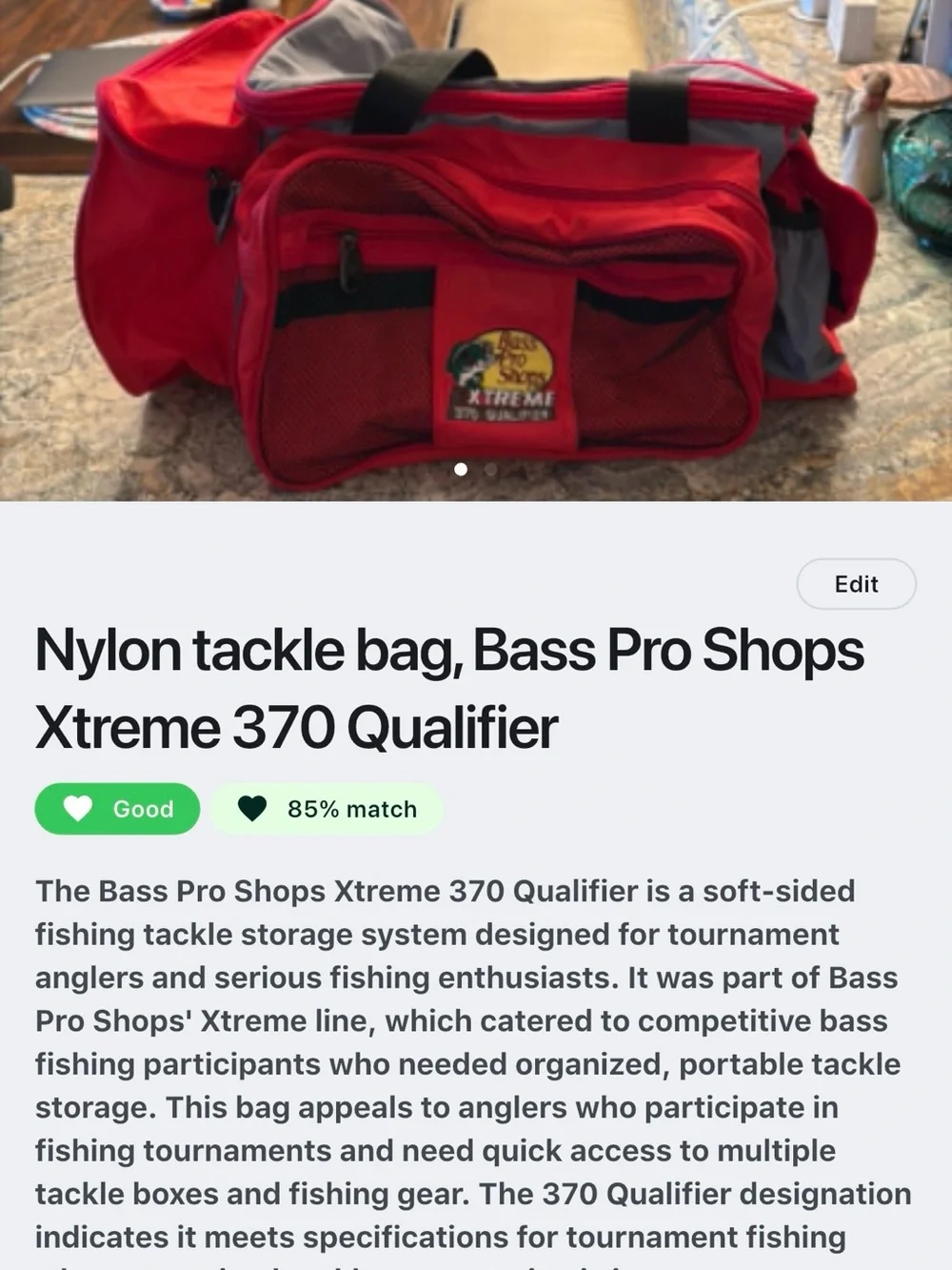 Bass Pro Shops Duffel Bag